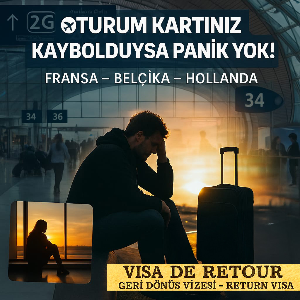 Geri dönüş vizesi - havaalanı kayıp